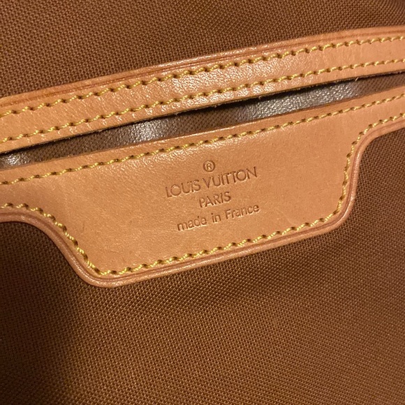 Louis Vuitton Sac Flanerie 50 Travel Duffle Bag Leather Monogram XL - Picture 8 of 10